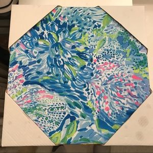 Lilly Pulitzer Blue Canvas